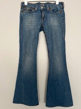 Like New True Religion flare jeans size 31